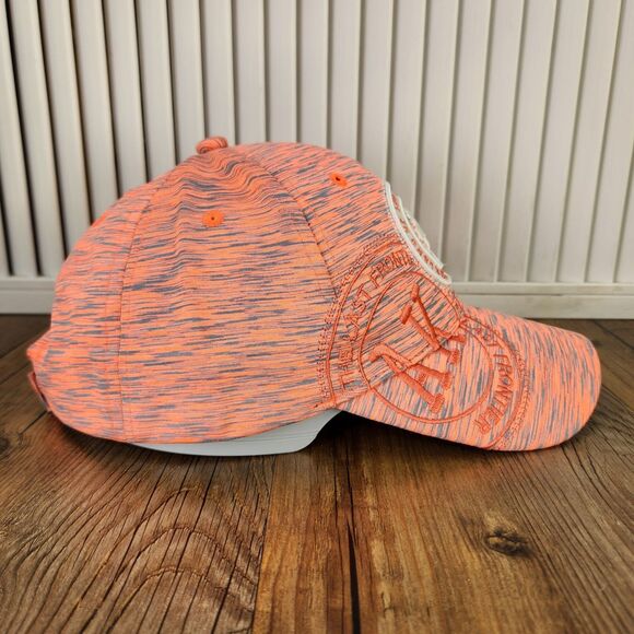 Robin Ruth Alaska AK Land of the Midnight Sun Strapback Hat Cap Pink Gray Womens - Picture 4 of 10